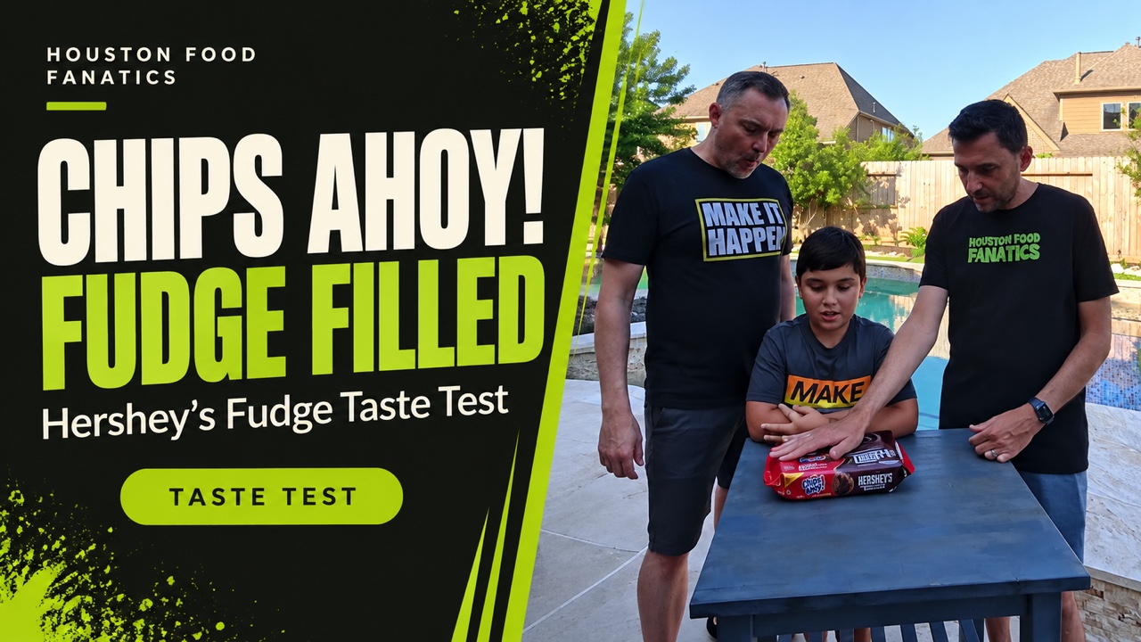 Thumbnail for Chewy Chips Ahoy + Hershey’s Fudge Filling! Cookie Overload Taste Test!