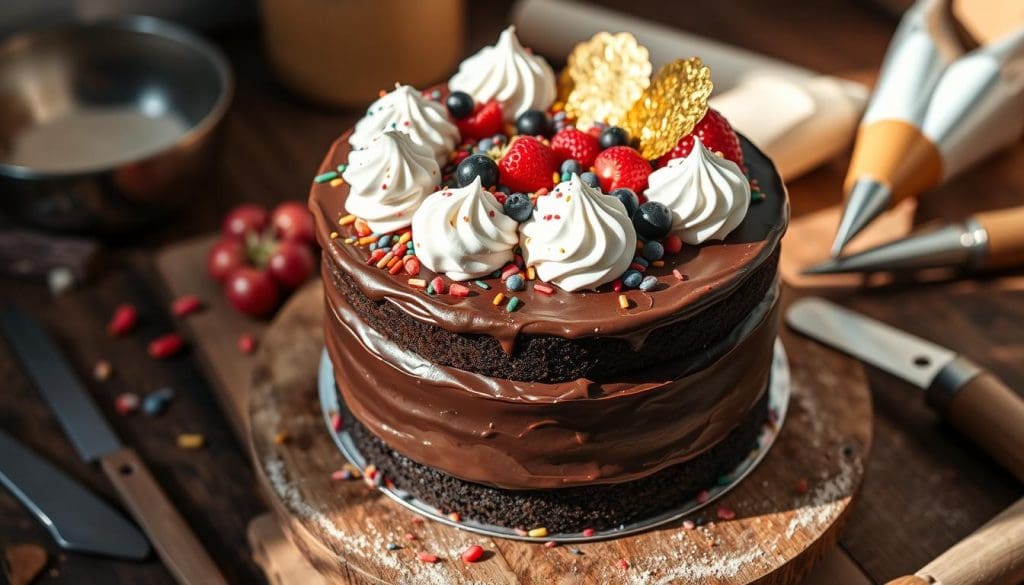 Chocolate cake decorating tips Chocolate cake decorating tips