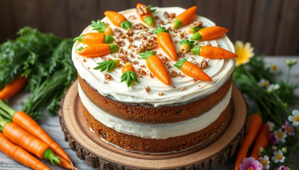 carrot cake decorations