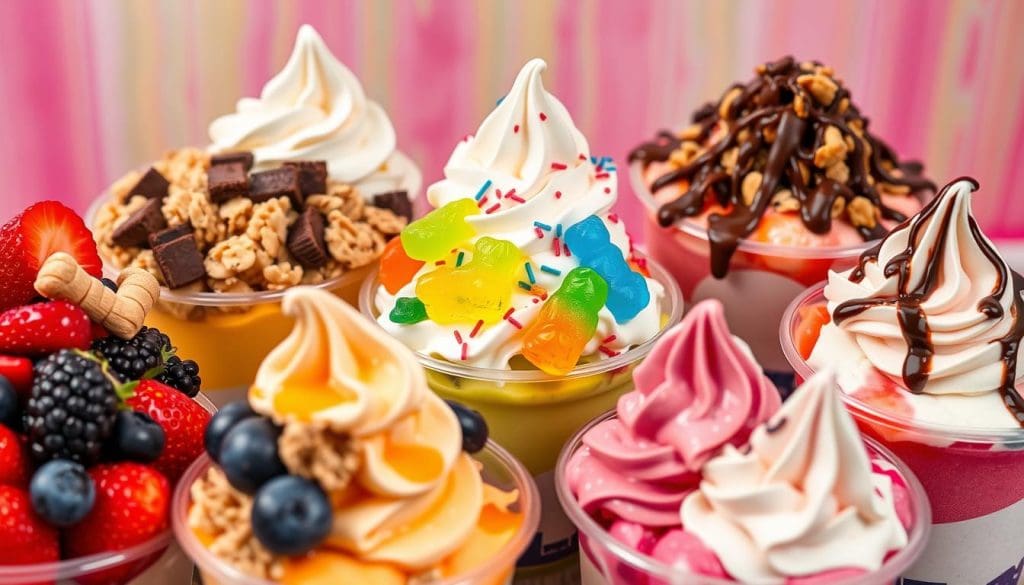 frozen yogurt toppings