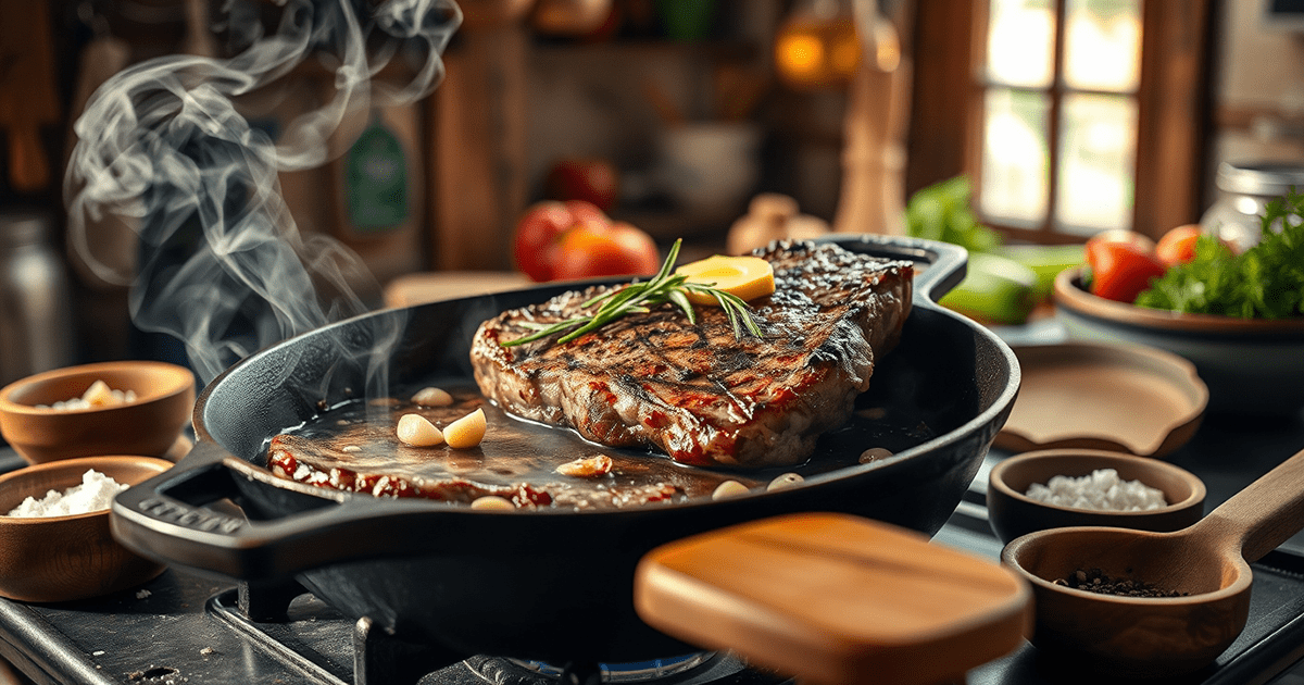Featured image for Cooking with Cast Iron: Tips and Recipes