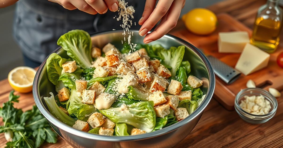 How to Make a Caesar Salad Like a Pro 02