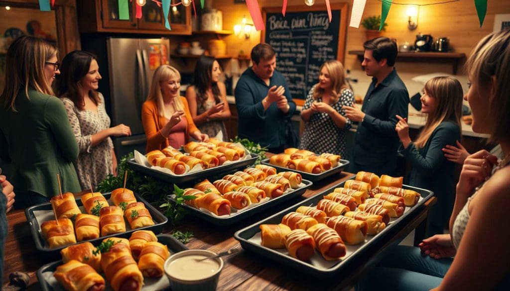 National Pigs-in-a-Blanket Day celebration