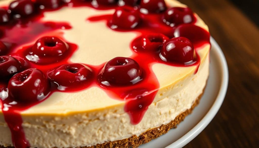 cherry cheesecake