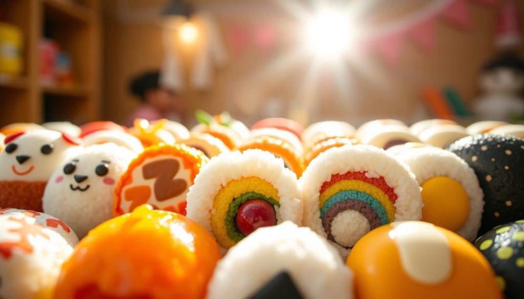 fun rice ball ideas