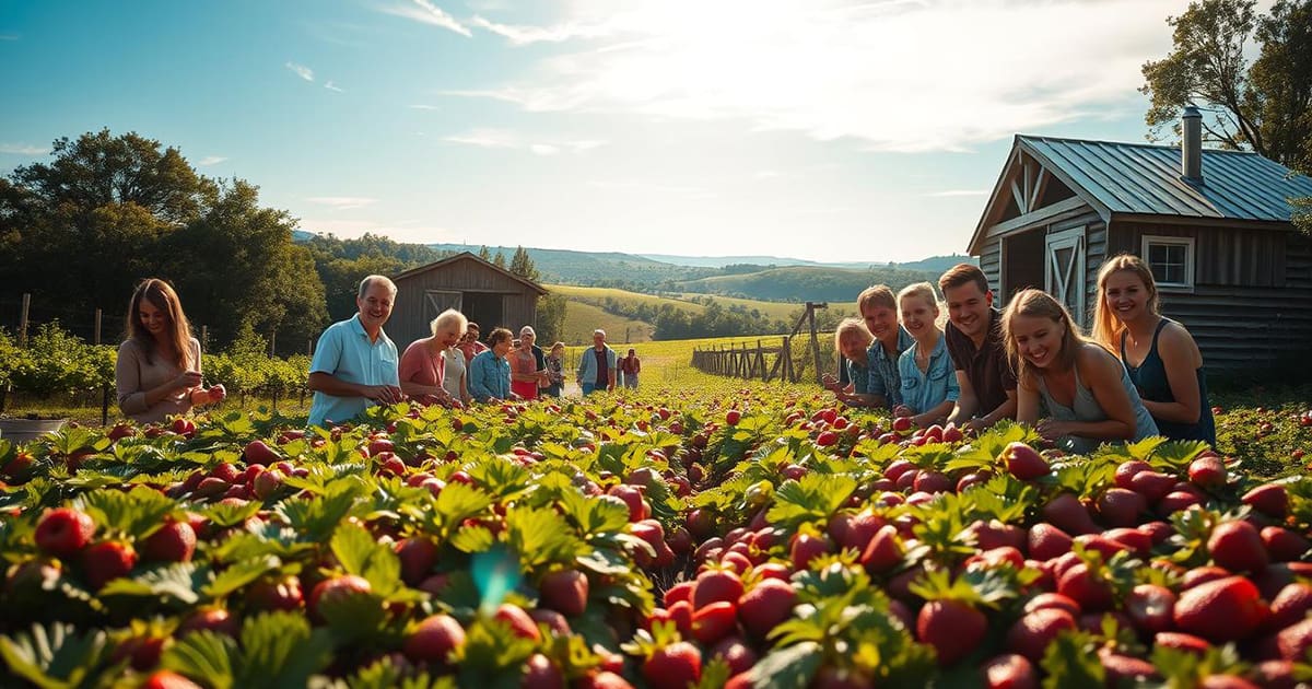 Featured image for Discover the Best Places to Pick Strawberries on National Pick Strawberries Day