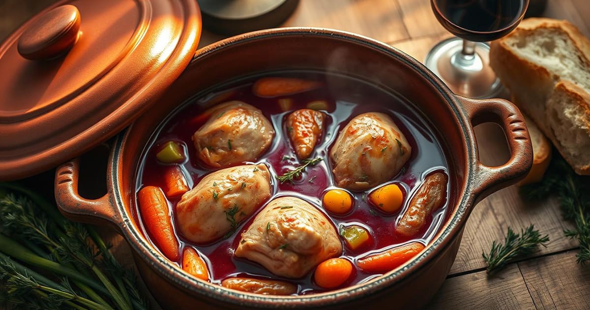 Featured image for Celebrate National Coq Au Vin Day