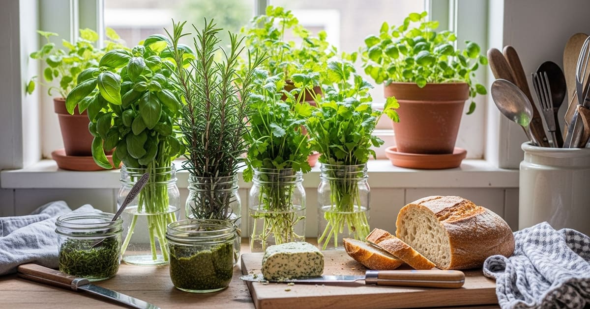 Featured image for Cooking with Herbs: Growing and Using Fresh Herbs at Home