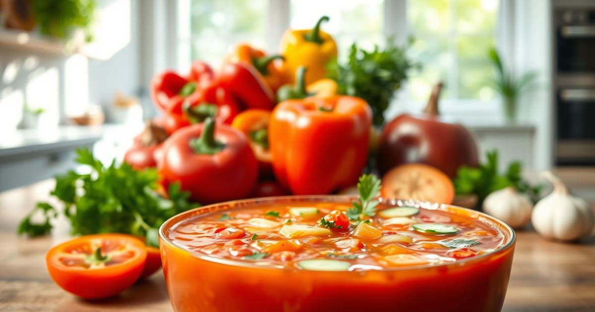 Featured image for Celebrate National Gazpacho Day