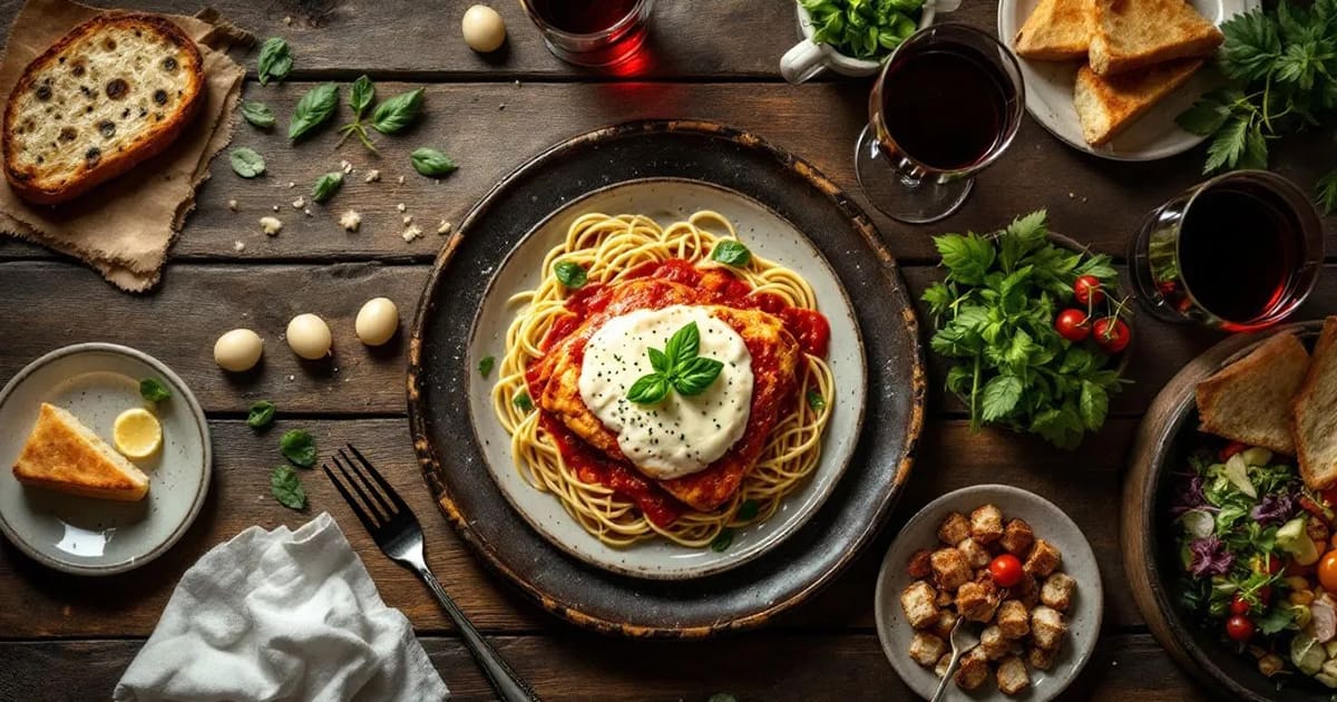 Featured image for How to Make Chicken Parmesan Easily