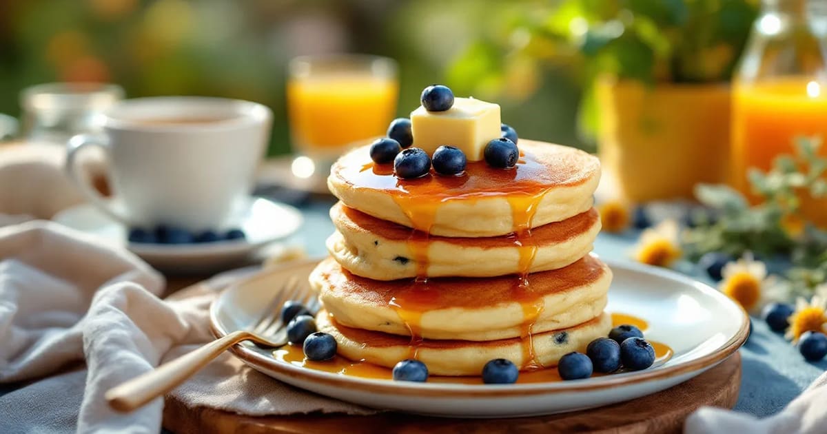 Featured image for How to Make Blueberry Pancakes Perfectly