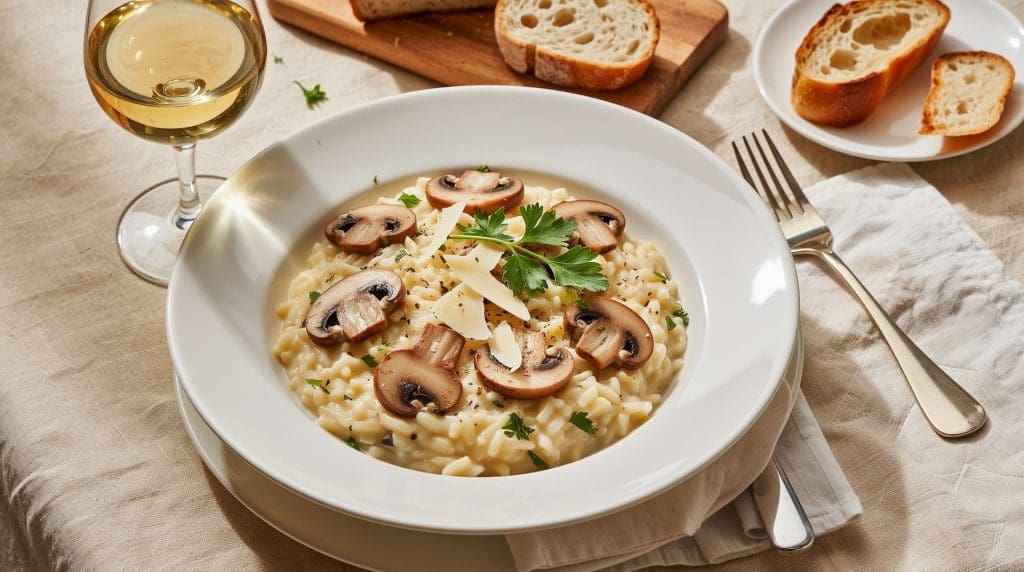Mushroom Risotto Recipe for Rich Flavor 1