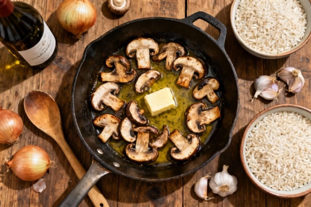 Mushroom Risotto Recipe for Rich Flavor 2