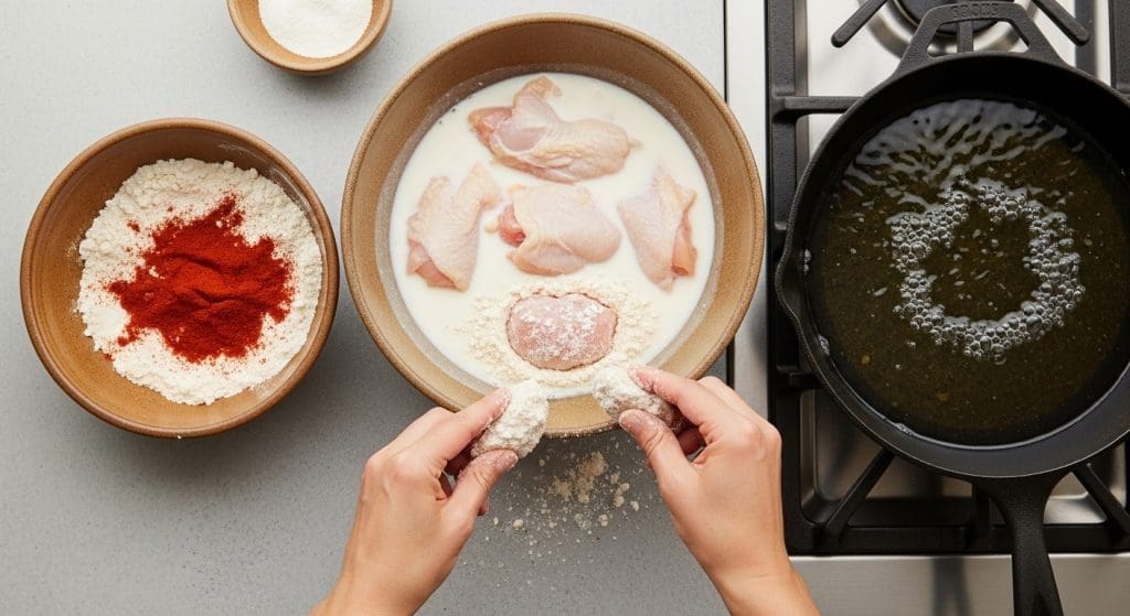 Spicy Honey Butter Fried Chicken Recipe 2